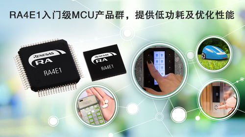 瑞薩電子推出全新RA4入門級產品群 以平衡低功耗性能，開啟電子產品設計新紀元